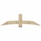 Ekena Millwork Bellingham Rough Sawn Timber Gable Bracket, Douglas Fir, 72"W x 21"H x 6"D x 6"F, 7/12 Pitch GBW072X21X0606BEL00RDF - alternate 1